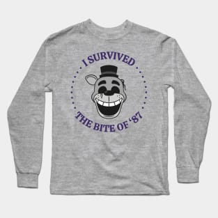 FNAF - Five Nights at Freddy's - the bite of '87 Long Sleeve T-Shirt